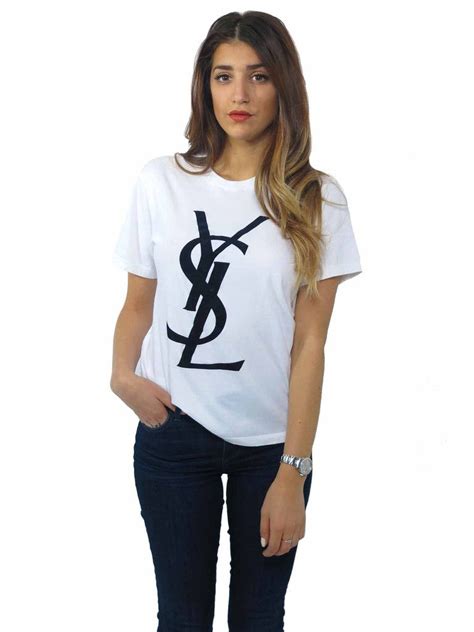 yves saint laurent tshirt women|saint laurent long sleeve shirt.